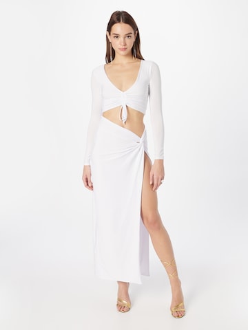 Misspap Skirt in White: front