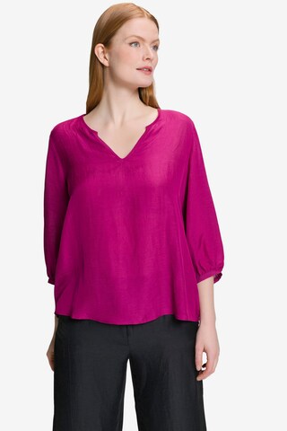 Ulla Popken Tunic in Pink: front