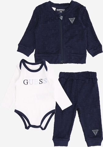 GUESS Set in Blue: front