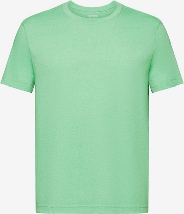 T-Shirt ESPRIT en vert : devant