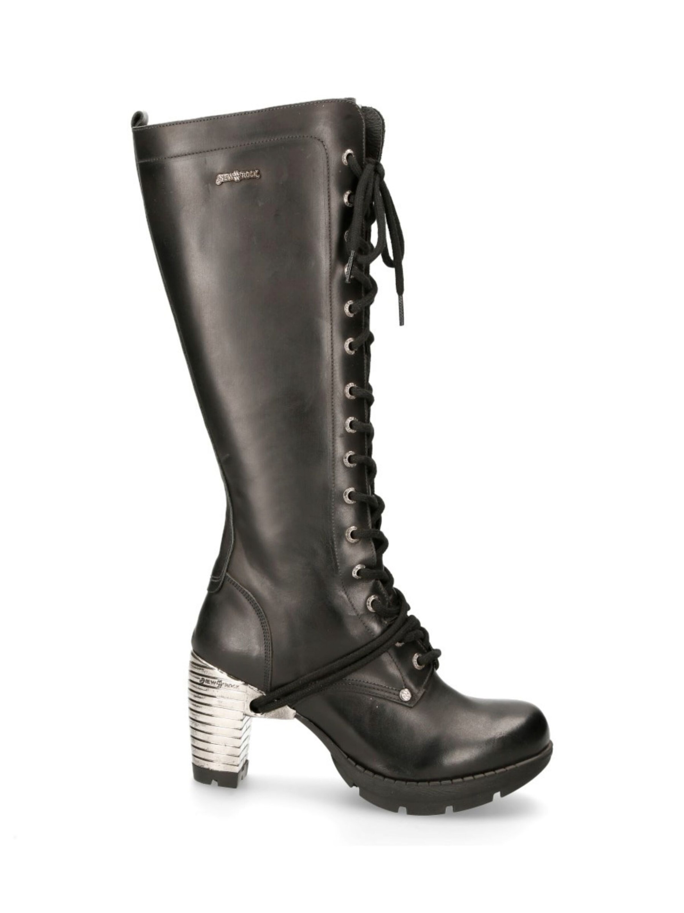 New Rock - Botas con cordones 'M-TR005-S1' en negro