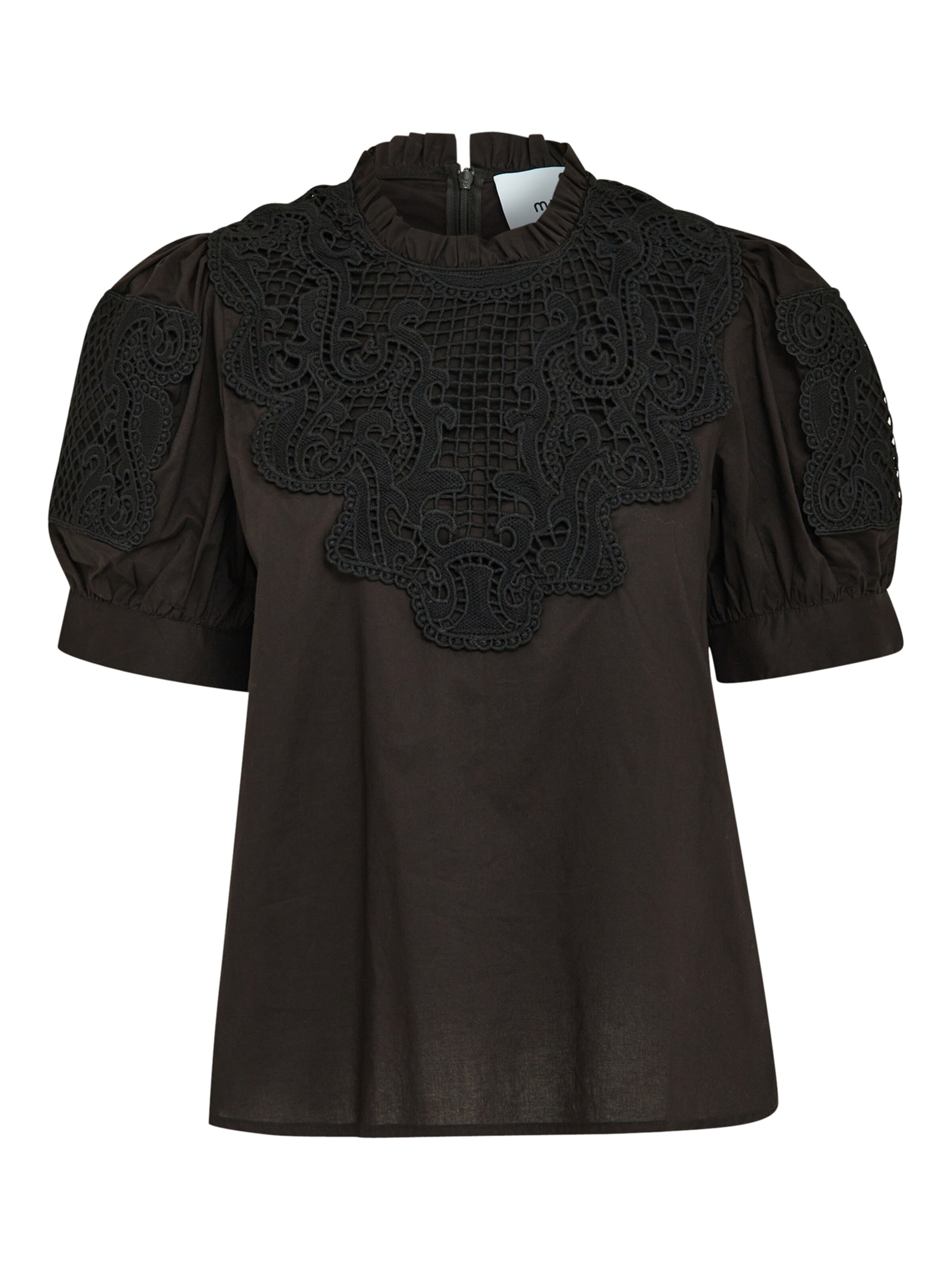 minus Blouse 'Victoria' in Black: front