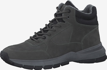 s.Oliver Lace-Up Boots in Grey: front