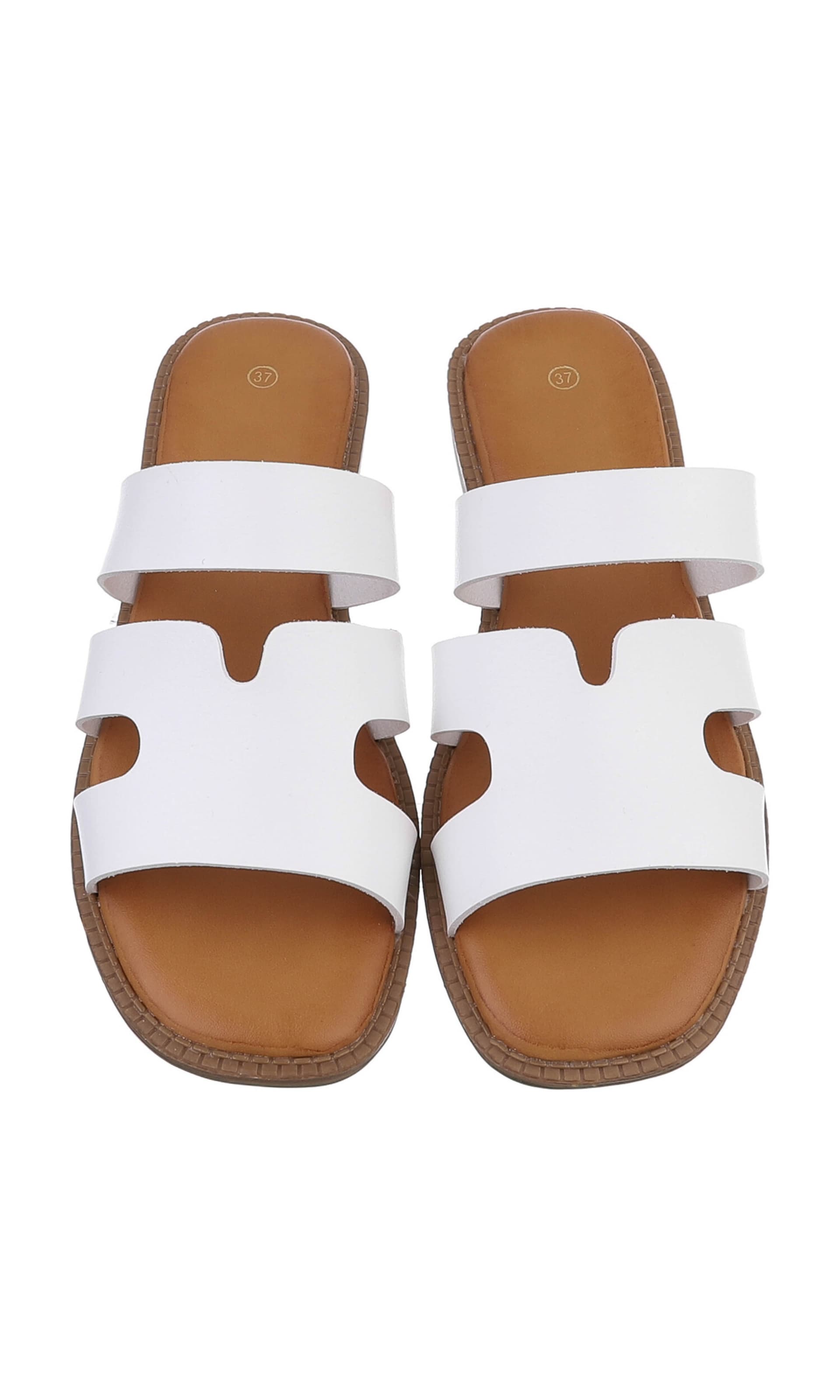 Ital-Design Mules in White