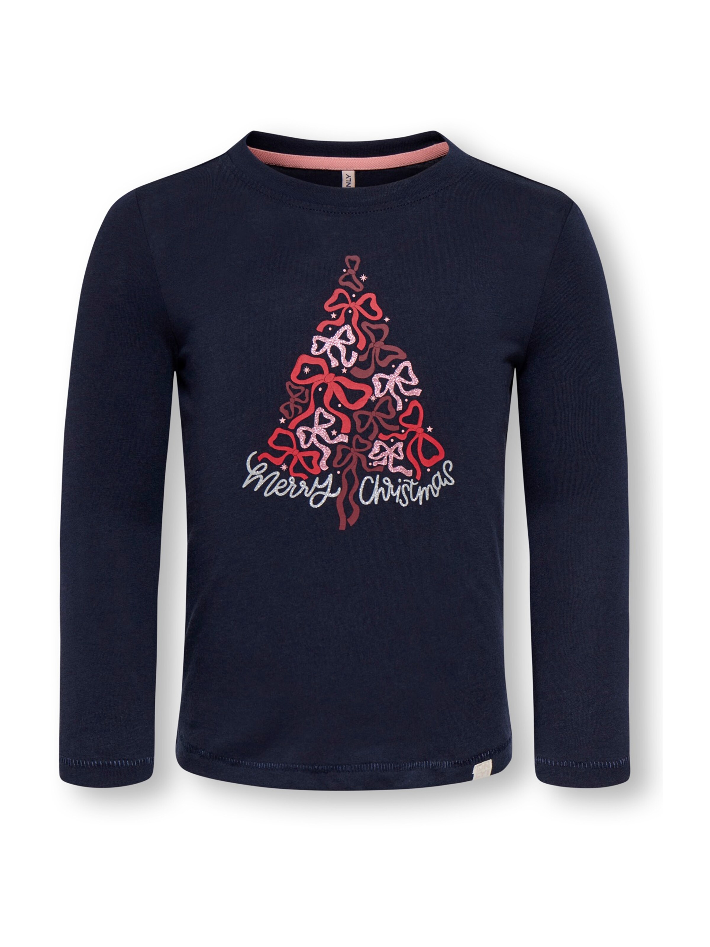 Only Mini Tričko 'KMGCANDYCANE' - Modrá: predná strana
