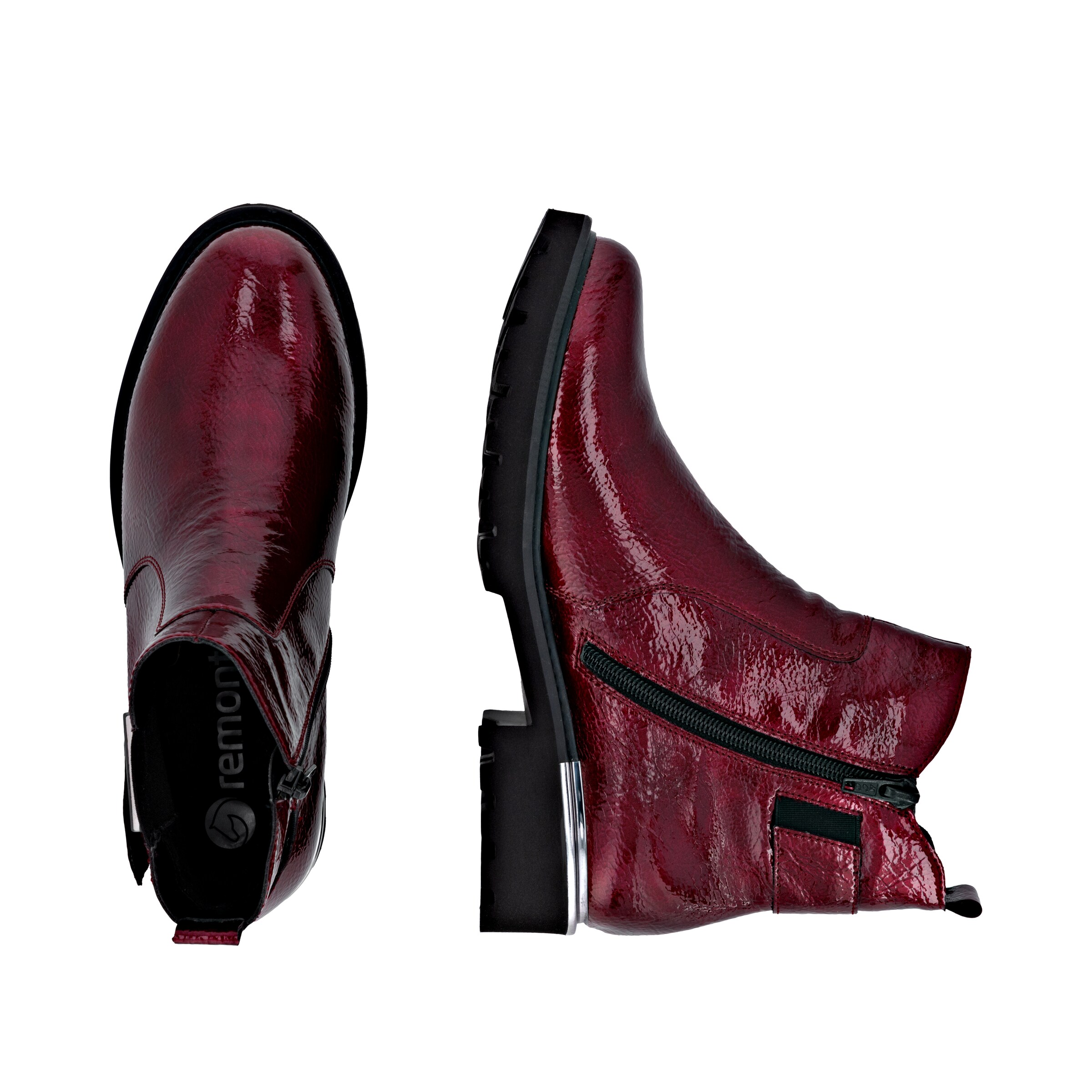 Chelsea Boots REMONTE en rouge