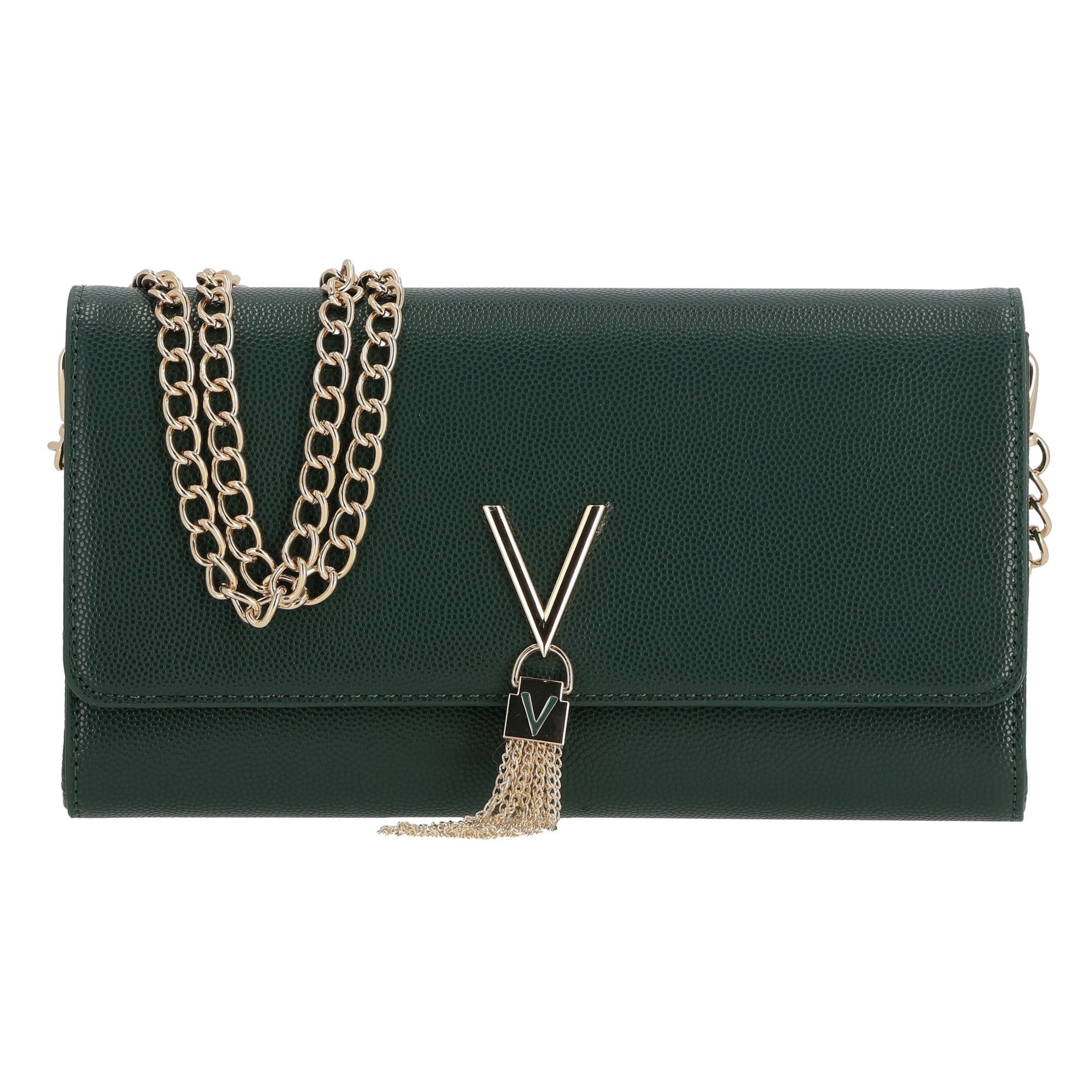VALENTINO Clutch 'Divina' in Green: front