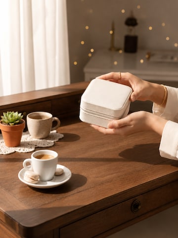 MEVYRA Jewelry Storage in White