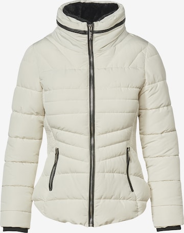 KOROSHI Winter jacket in White: front