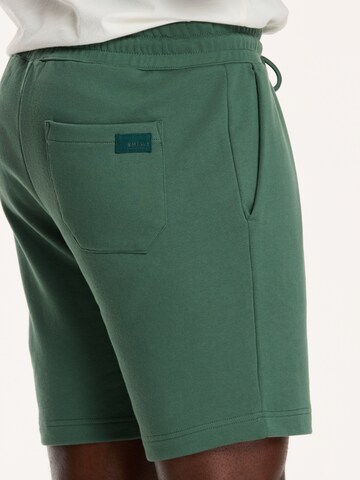 Regular Pantalon Shiwi en vert