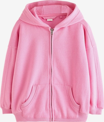 Next Sweatjacke in Pink: Vorderseite