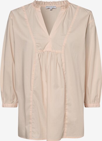 Marie Lund Blouse in Roze: voorkant