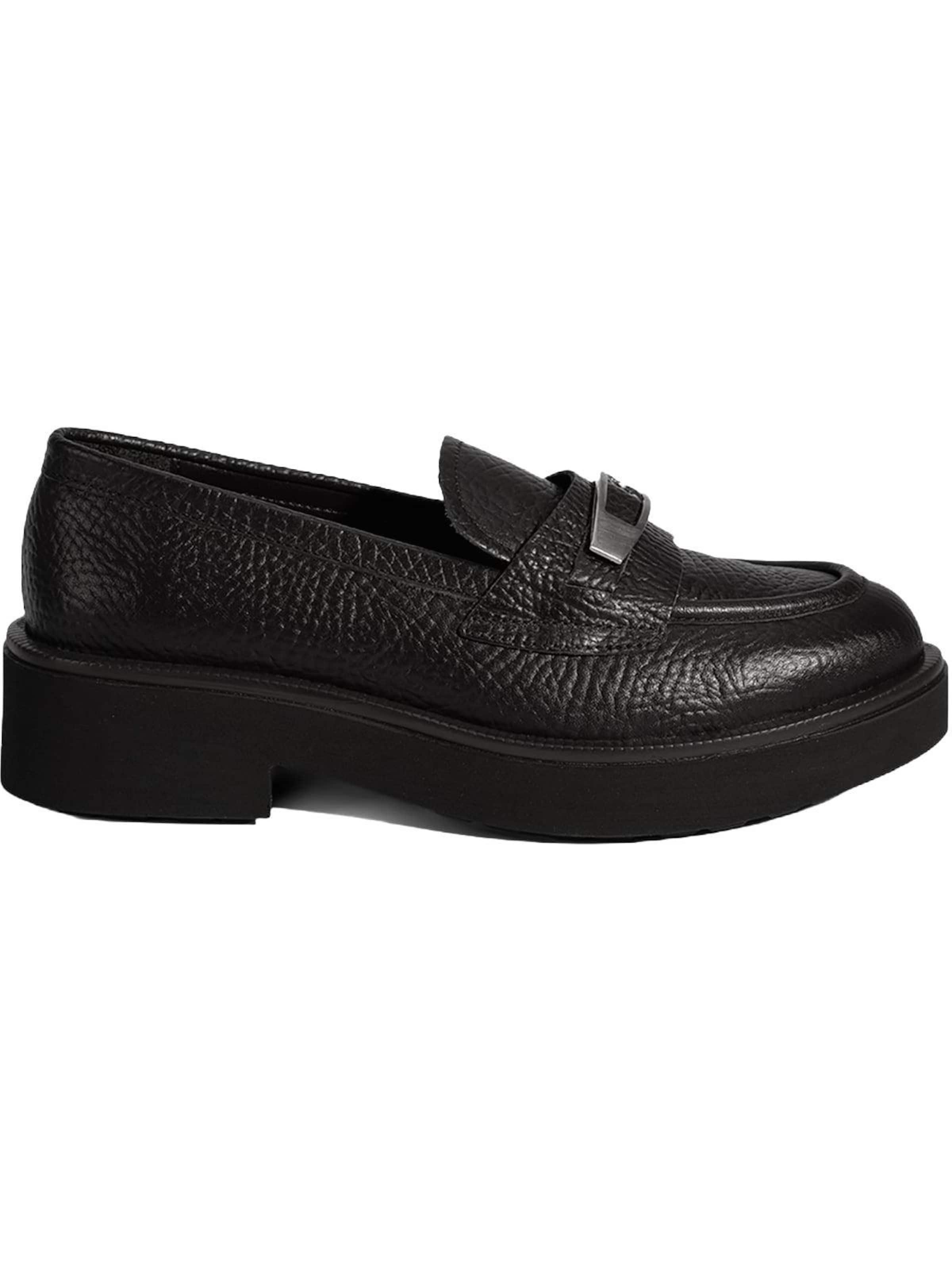 Mocassin 'Slip-Ons' Desa en noir : devant