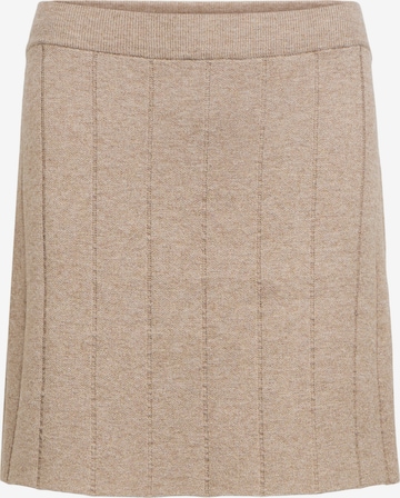 Jupe 'OBJTHESS' OBJECT en gris : devant