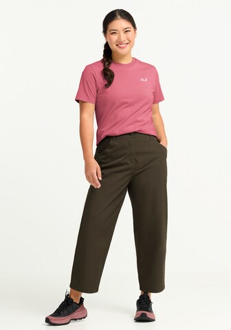 JACK WOLFSKIN Performance Shirt in Pink