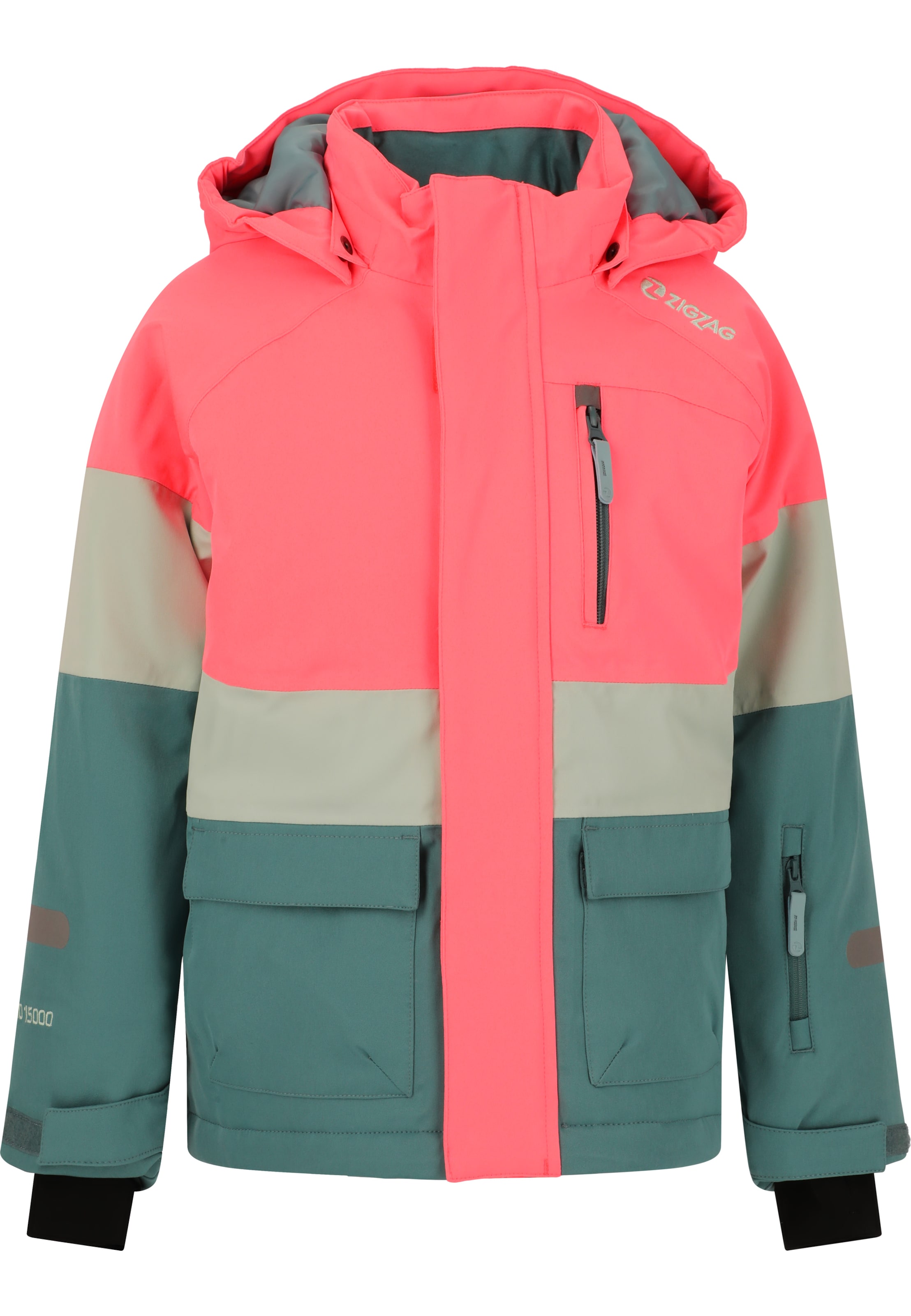 ZigZag Sports jacket 'Taylora' in Pink: front