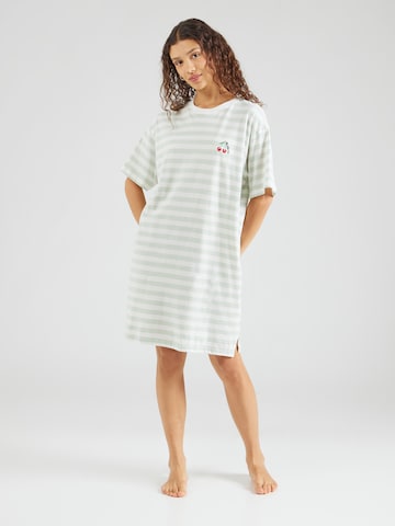 Chemise de nuit Hunkemöller en vert : devant