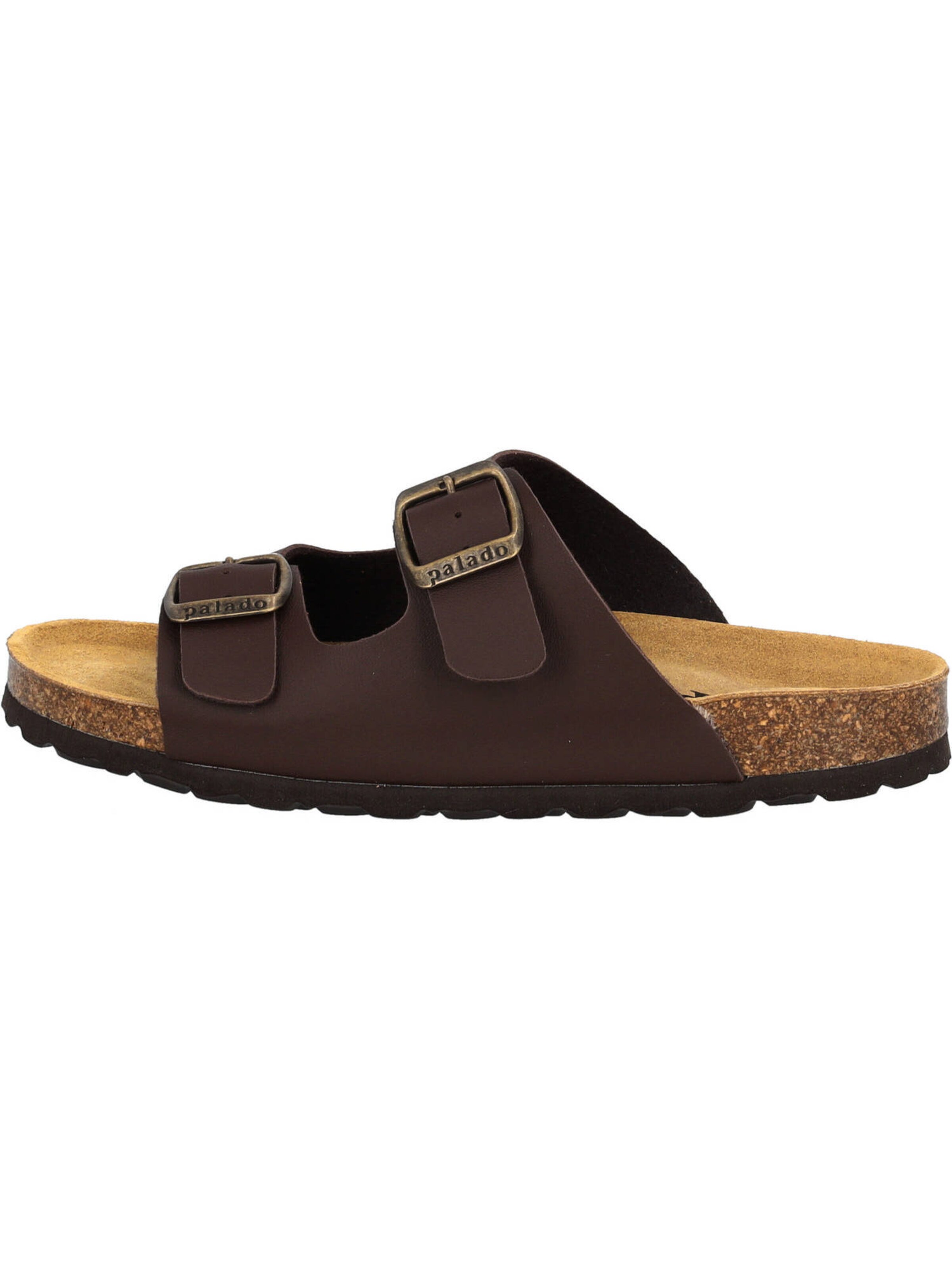 Palado Pantolette 'Korfu' in Braun