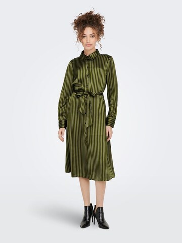 JDY Shirt Dress 'FIFI' in Green