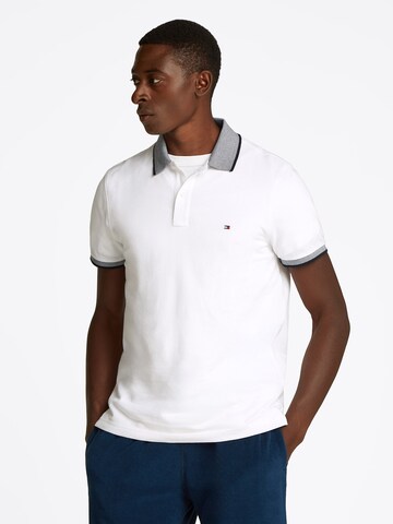 TOMMY HILFIGER Poloshirt in Weiß: Vorderseite