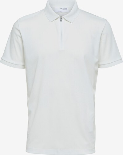 Tricou 'Fave' SELECTED HOMME pe alb, Vizualizare produs