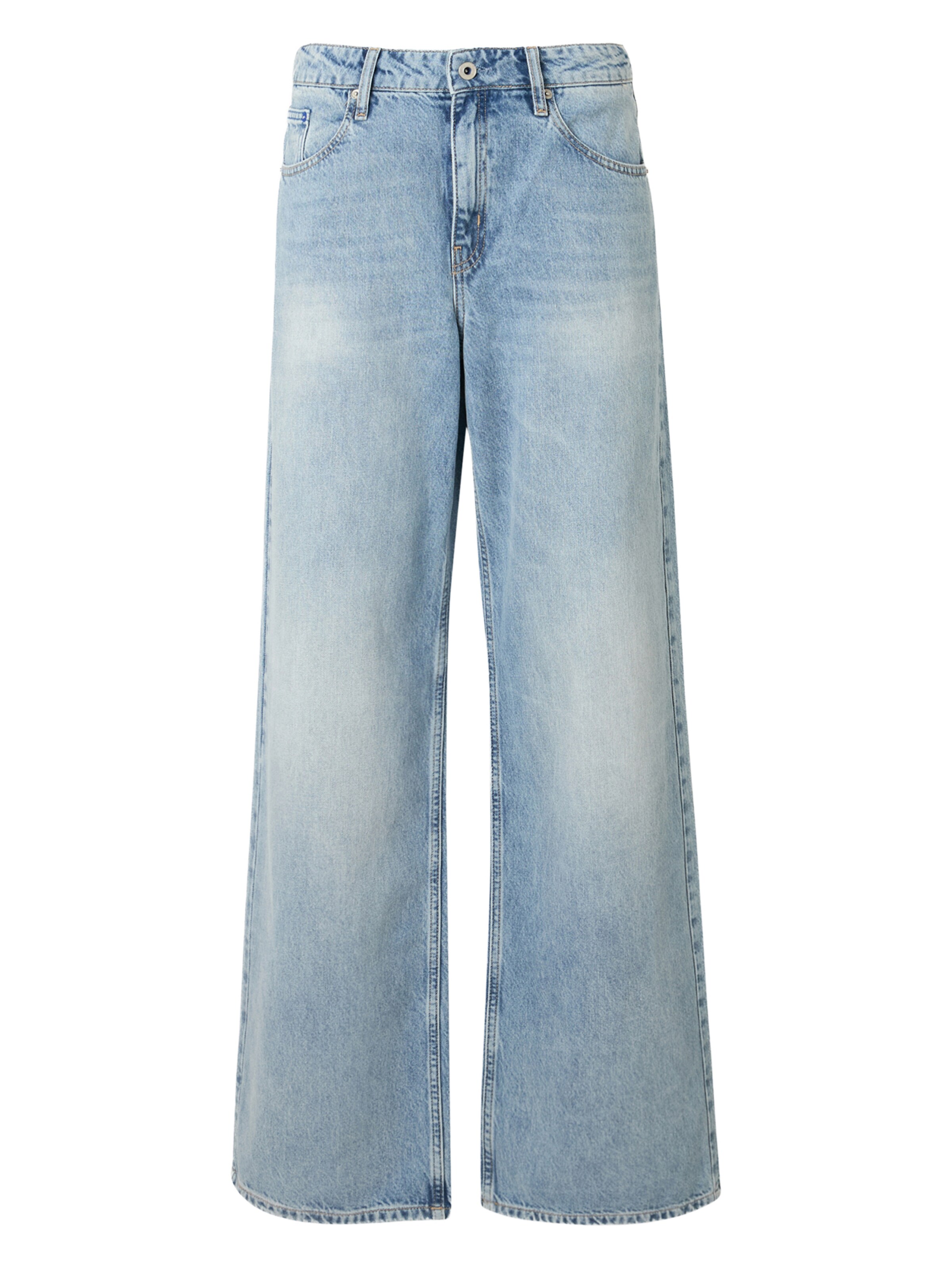 KARL LAGERFELD JEANS Bő szár Farmer - kék: elől