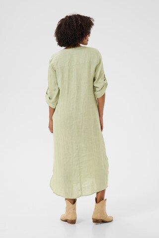 Robe-chemise 'Bellis' Cream en vert