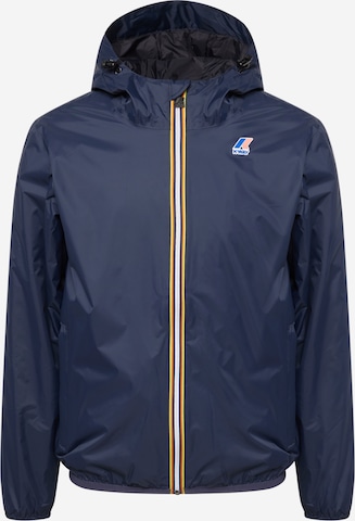 Veste fonctionnelle 'CLAUDE' K-Way en bleu : devant