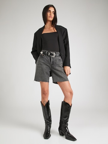 LEVI'S ® Regular Jeans '501  90s Short' in Black
