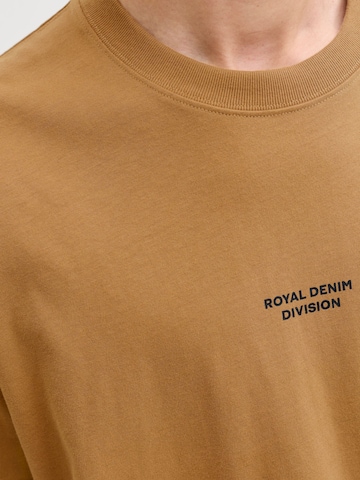 T-Shirt R.D.D. ROYAL DENIM DIVISION en marron