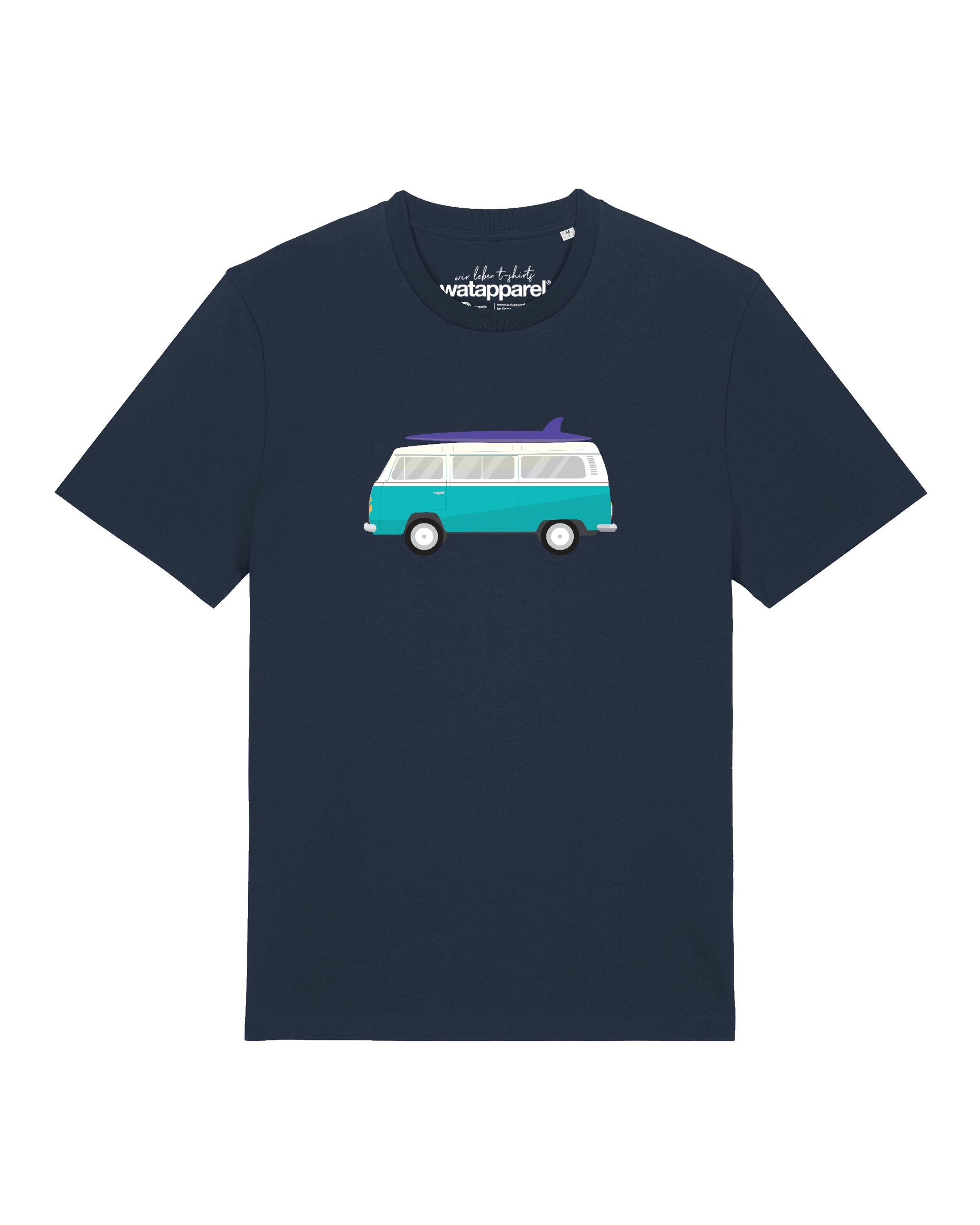 Maglietta 'California Dream' di Watapparel in blu: frontale