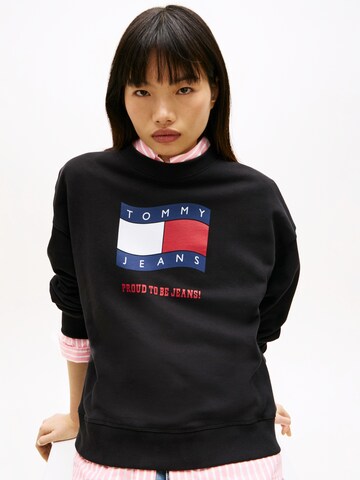 Tommy Jeans Tréning póló - fekete