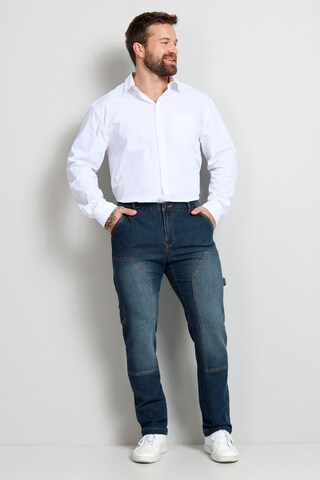 Boston Park Slimfit Jeans in Blau