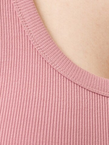 Les Lunes Top 'CHLOEE Tank Rib' in Pink