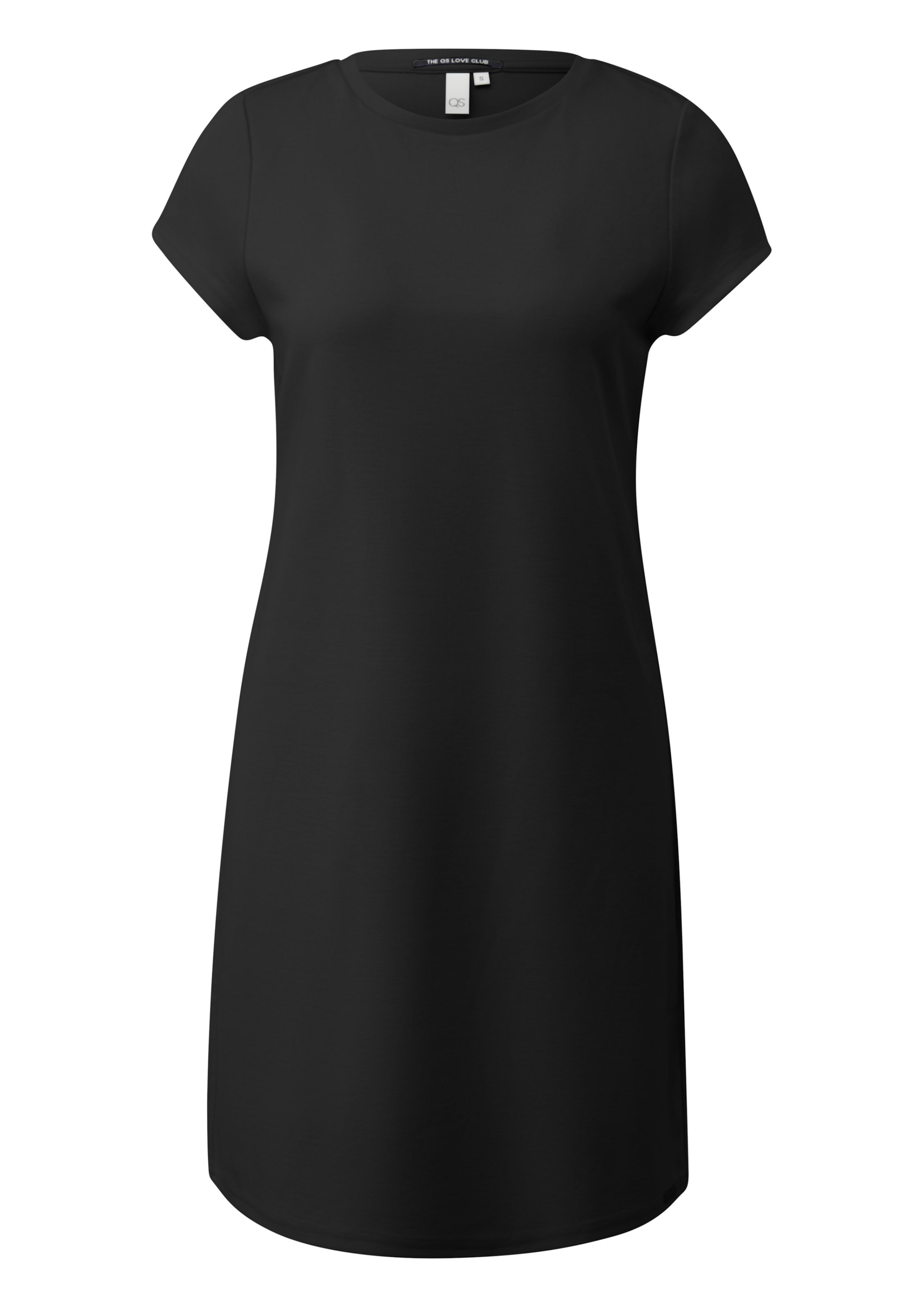 QS Kleid in Schwarz: Vorderseite