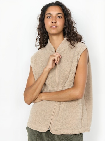 Soyaconcept Top ' SC-ONYX ' in Brown: front