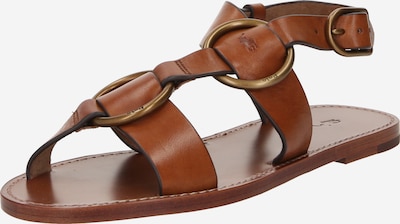 Sandale Polo Ralph Lauren pe maro, Vizualizare produs