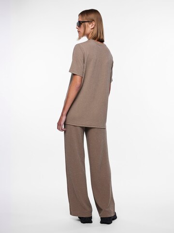 T-shirt oversize 'Lina' PIECES en marron