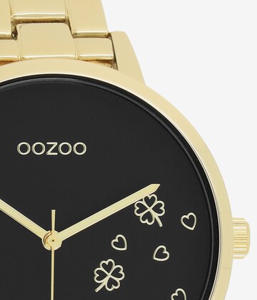 OOZOO Analog Watch in Gold