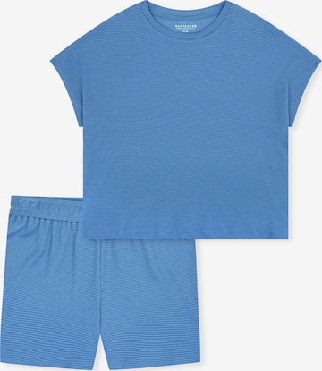 Pyjama ' Casual Feel ' SCHIESSER en bleu : devant