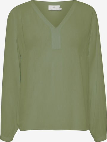 Kaffe Blouse 'Amber' in Groen: voorkant