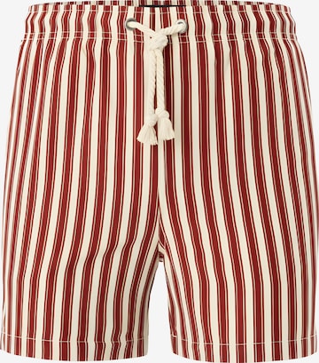 Gassa d'Amante Badeshorts 'Alassio' in Rot: Vorderseite