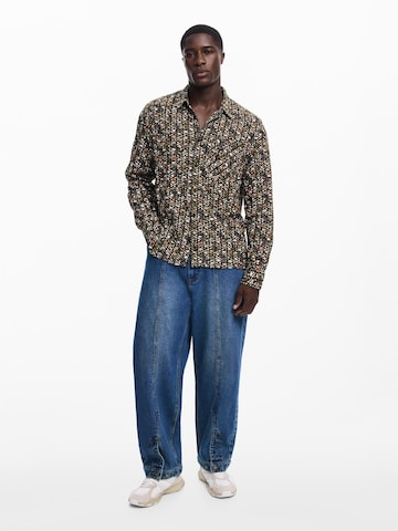 Coupe regular Chemise Desigual en vert