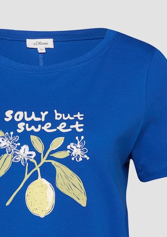 T-shirt s.Oliver en bleu