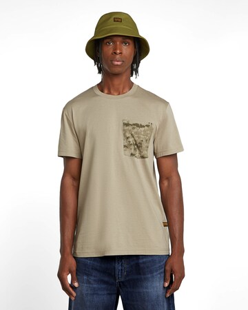 G-STAR Shirt in Beige: front