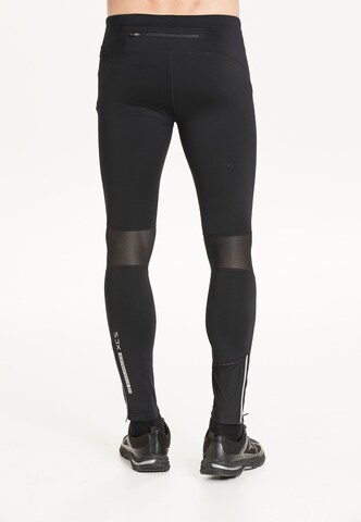 ENDURANCE Skinny Sportbroek 'Navotas' in Zwart