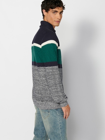 Pull-over KOROSHI en vert