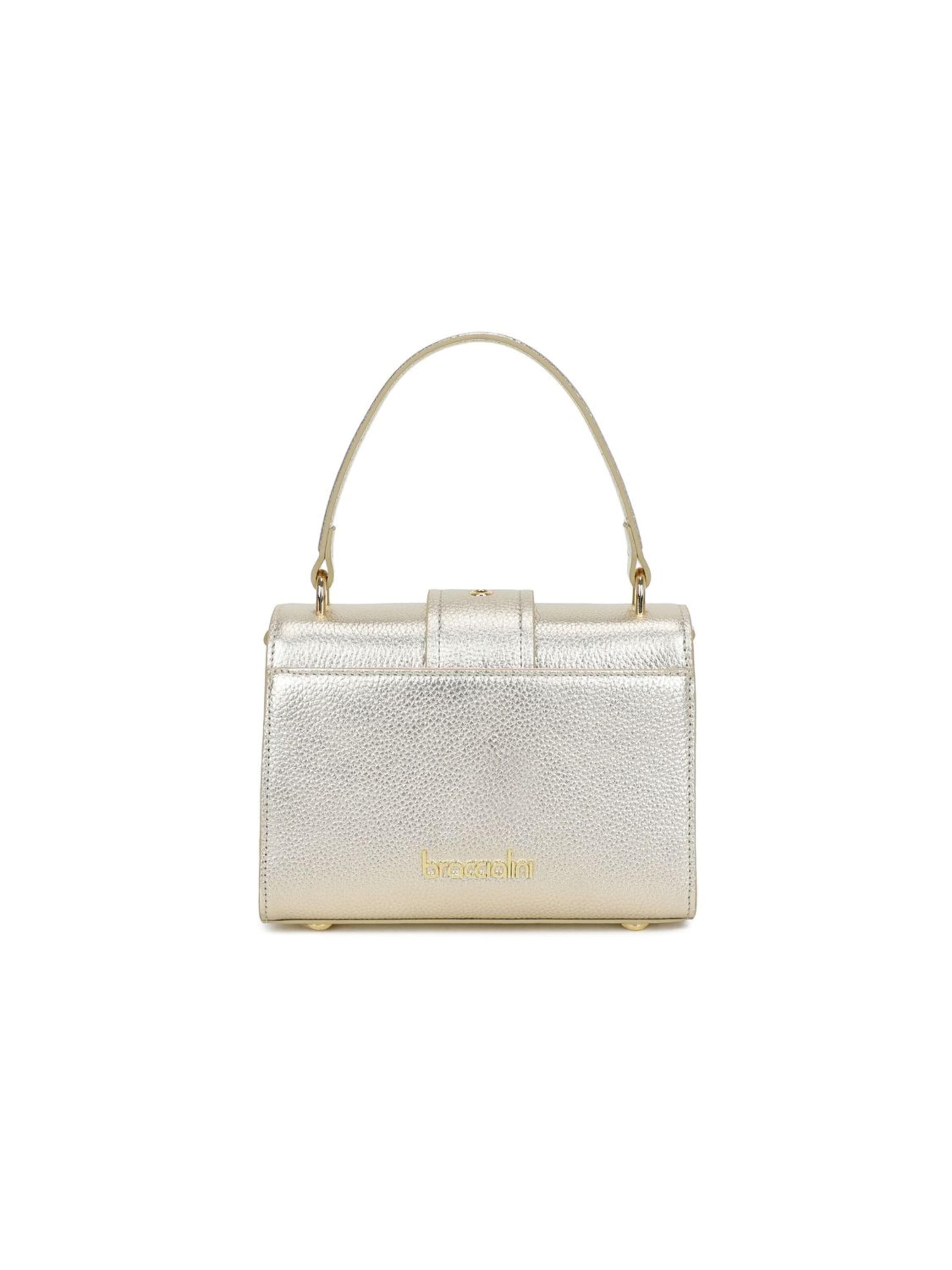 Braccialini - Bolso de mano 'Baroque' en plata