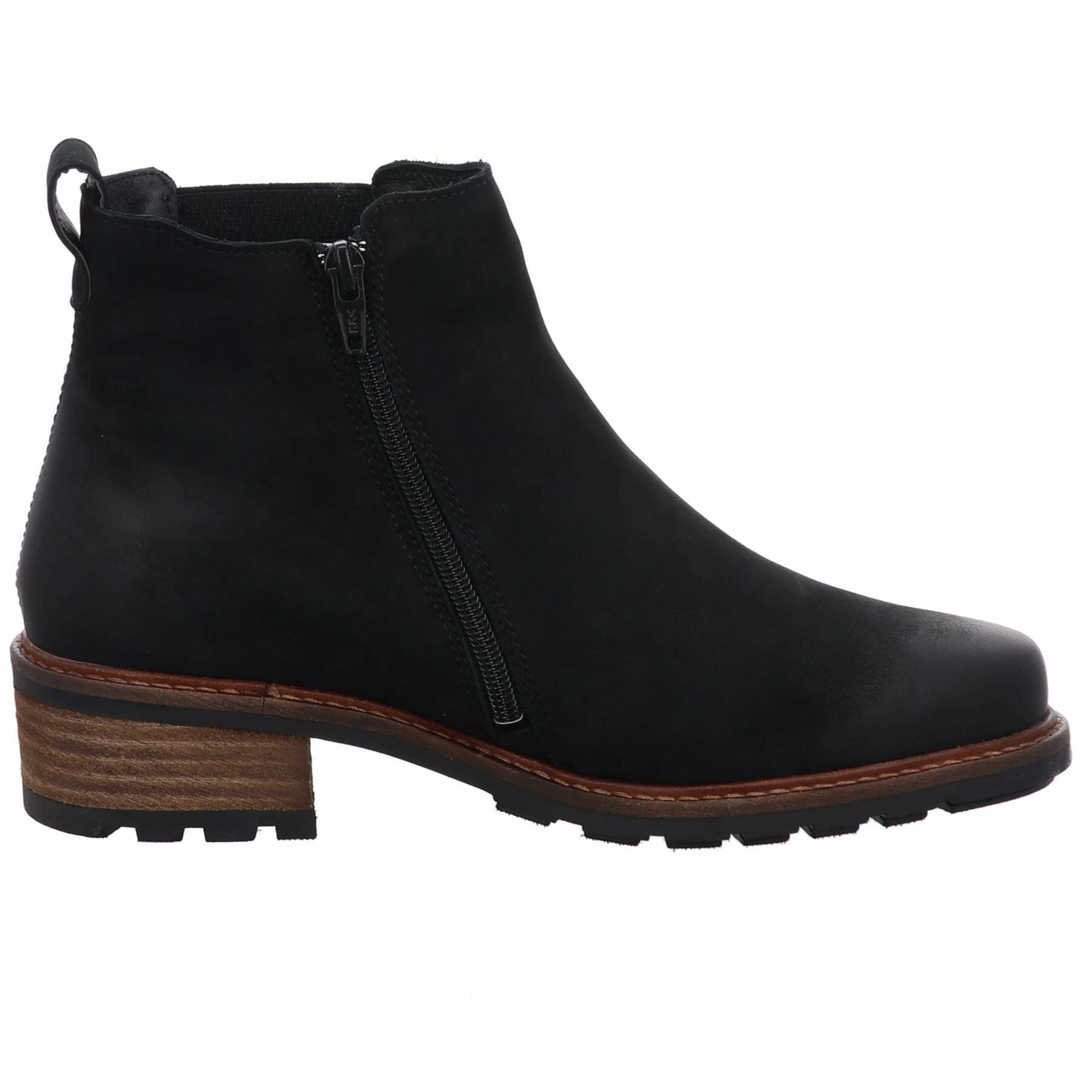 SOLIDUS Stiefelette 'Kinga' in Schwarz