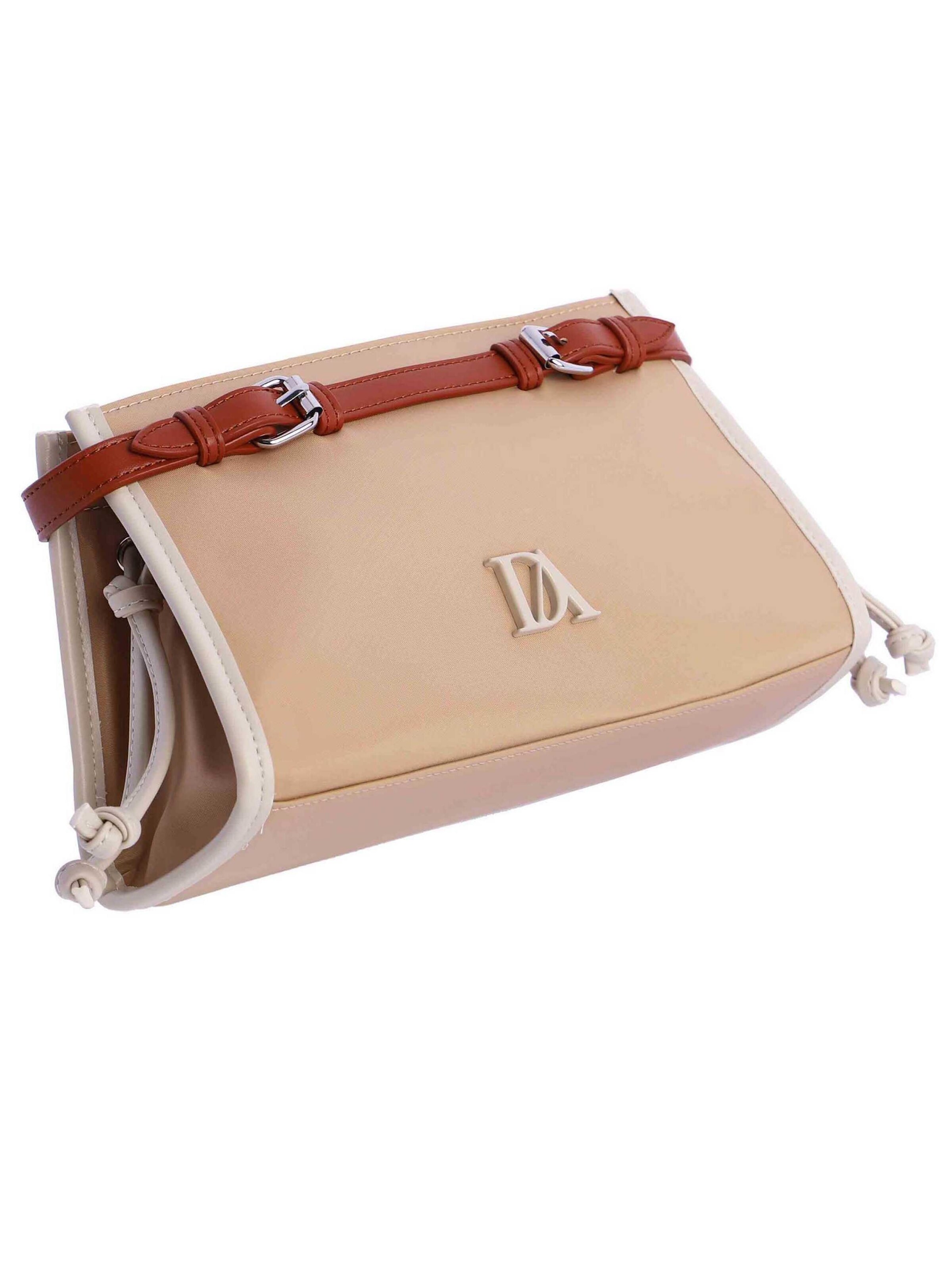 Don Algodon - Bolso de hombro 'Alborán' en beige